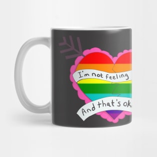 Not feeling proud (rainbow version) Mug